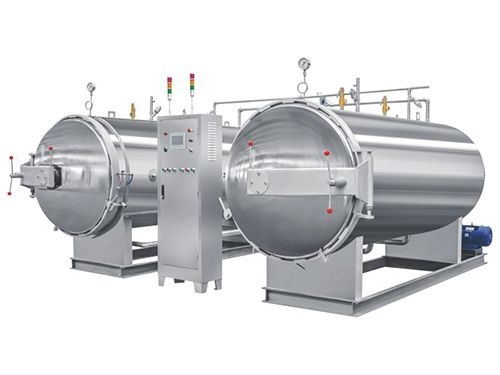 全自動雙鍋并聯(lián)殺菌鍋